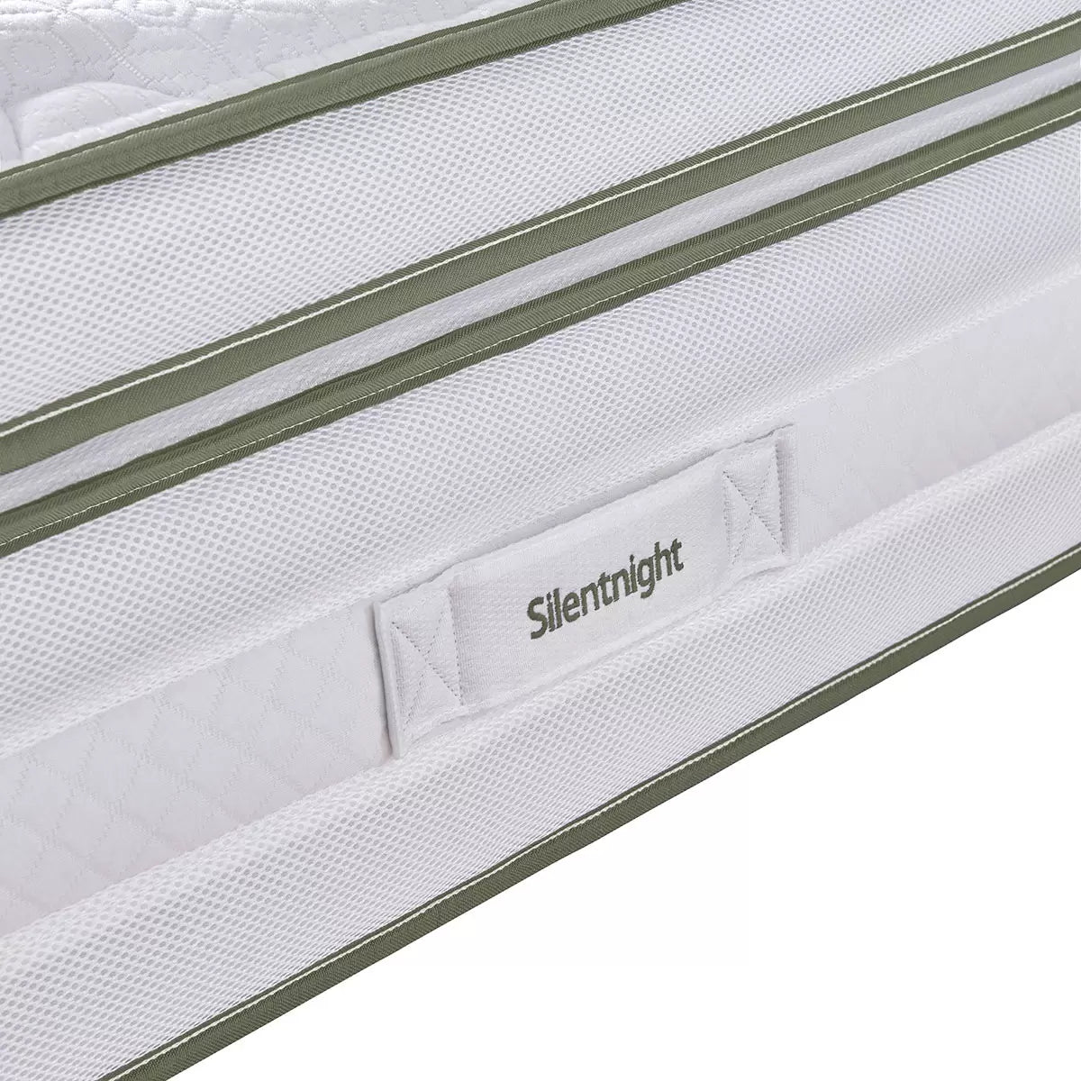 Silentnight AirMesh® 3000 Pocket Boxtop Mattress & Sandstone Full Ottoman Divan