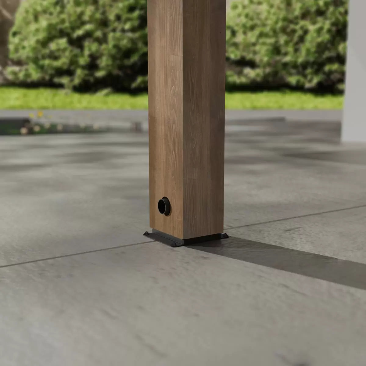 Palram Canopia Helsinki 9ft 10" x 11ft 2" (3m x 3.4m) Cedar Wood Patio Cover