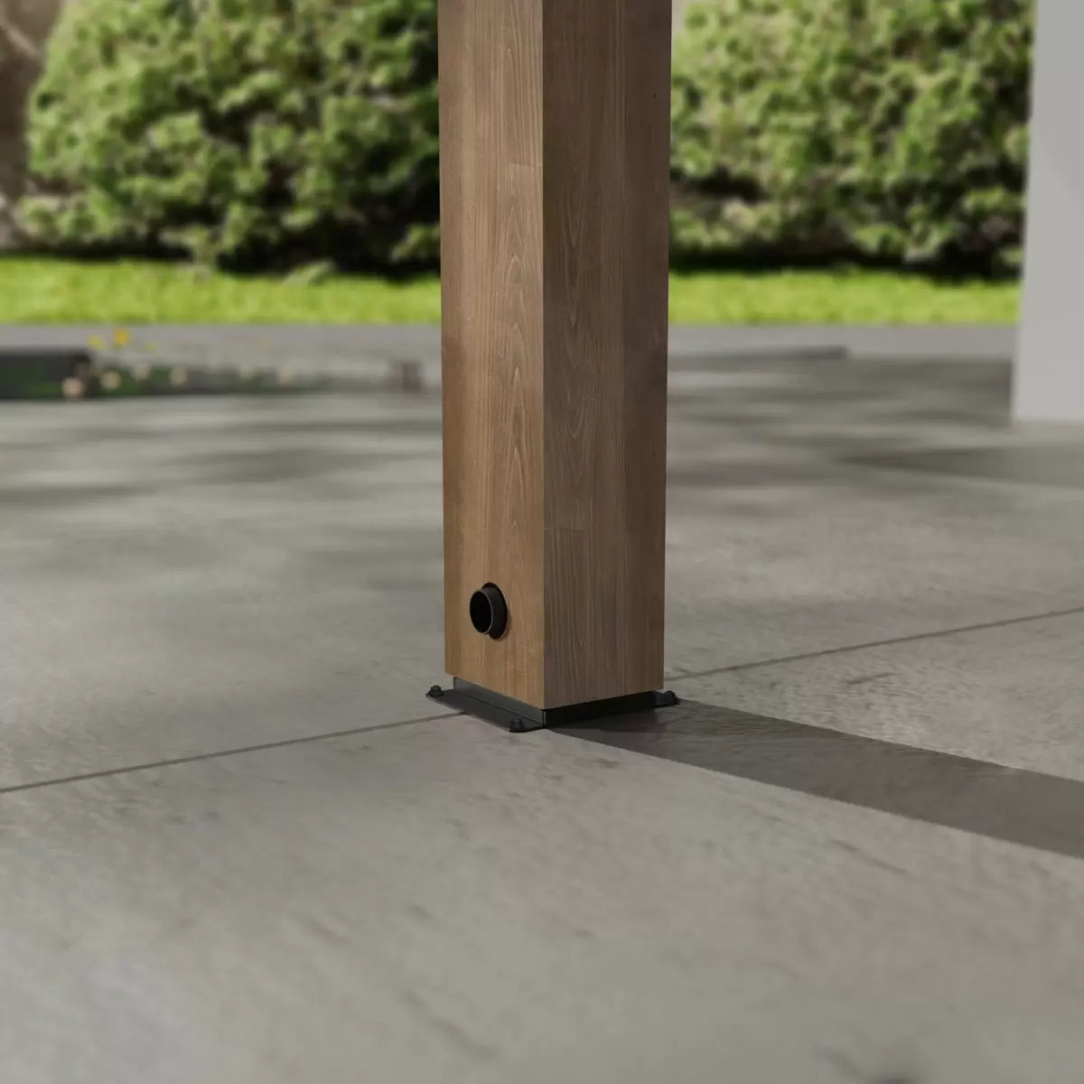 Palram Canopia Helsinki 9ft 10" x 28ft 3" (3m x 8.6m) Cedar Wood Patio Cover