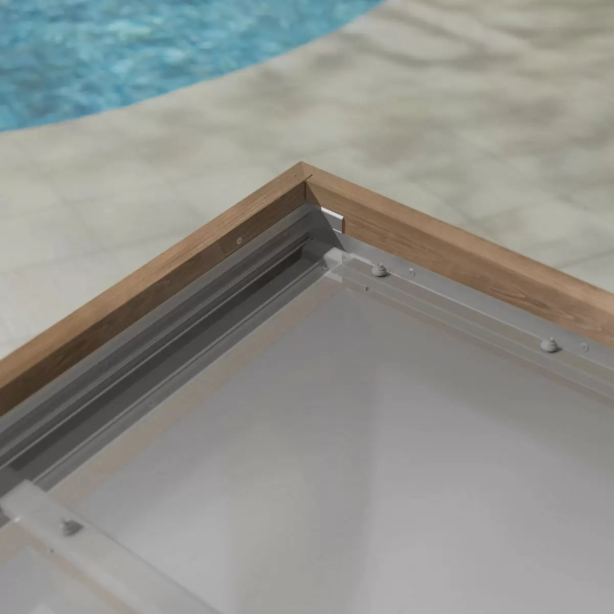 Palram Canopia Helsinki 9ft 10" x 32ft 6" (3m x 9.9m) Cedar Wood Patio Cover