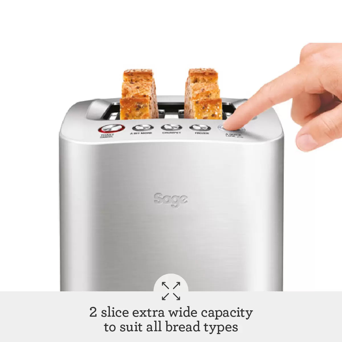 Sage The Smart Toaster, 2 Slice BTA825UK