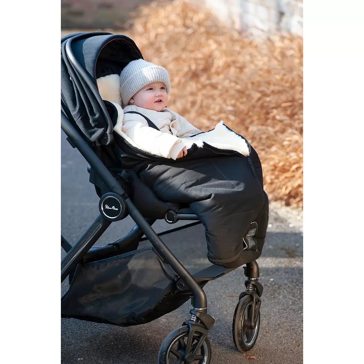 Naturally Sheepskins Baby Merino Sheepskin Pushchair Footmuff