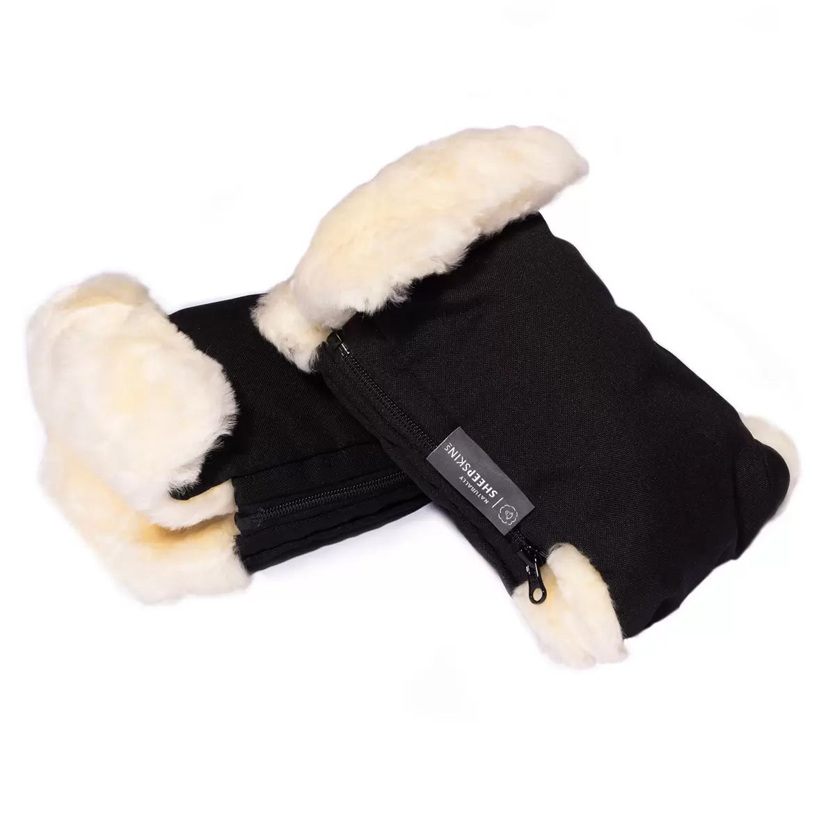 Naturally Sheepskins Merino Sheepskin Stroller Mittens, view 4
