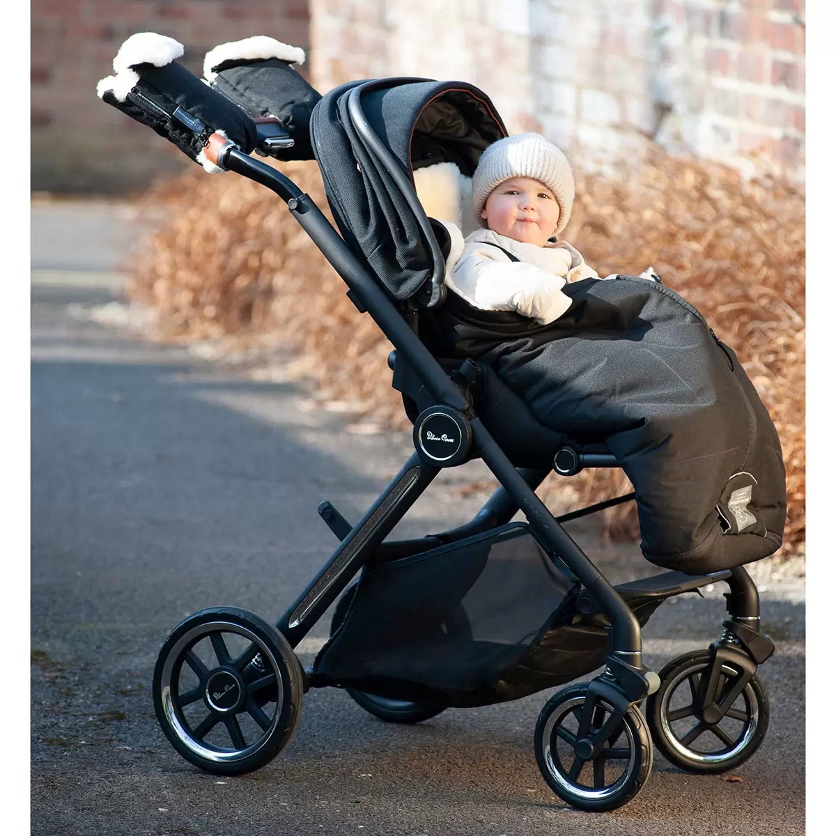 Naturally Sheepskins Baby Merino Sheepskin Pushchair Footmuff, view 2