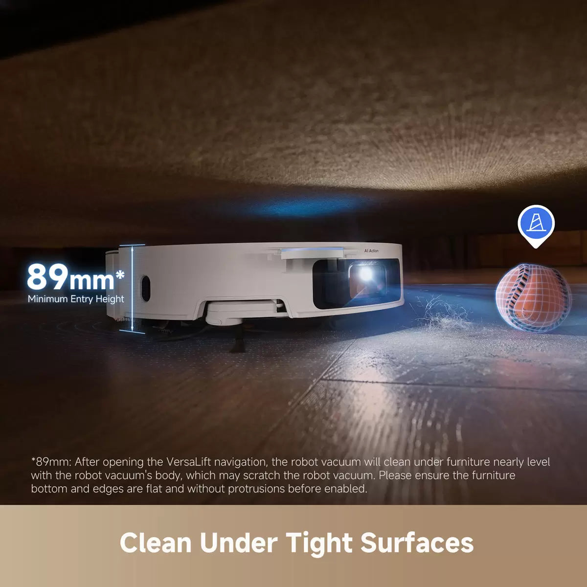Dreame X50 Ultra Complete Robotic Vacuum Cleaner, RLX85CE-4
