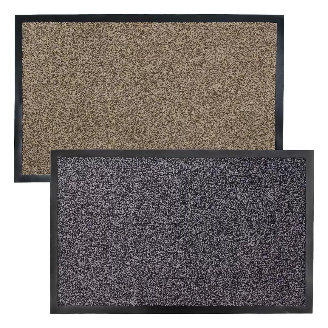 JVL Admiral Microfibre Door Mat, 50 x 80cm