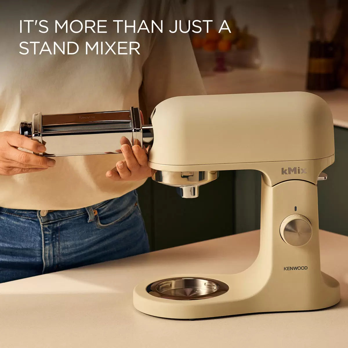 Kenwood kMix Stand Mixer, Cream, KMX751ACR