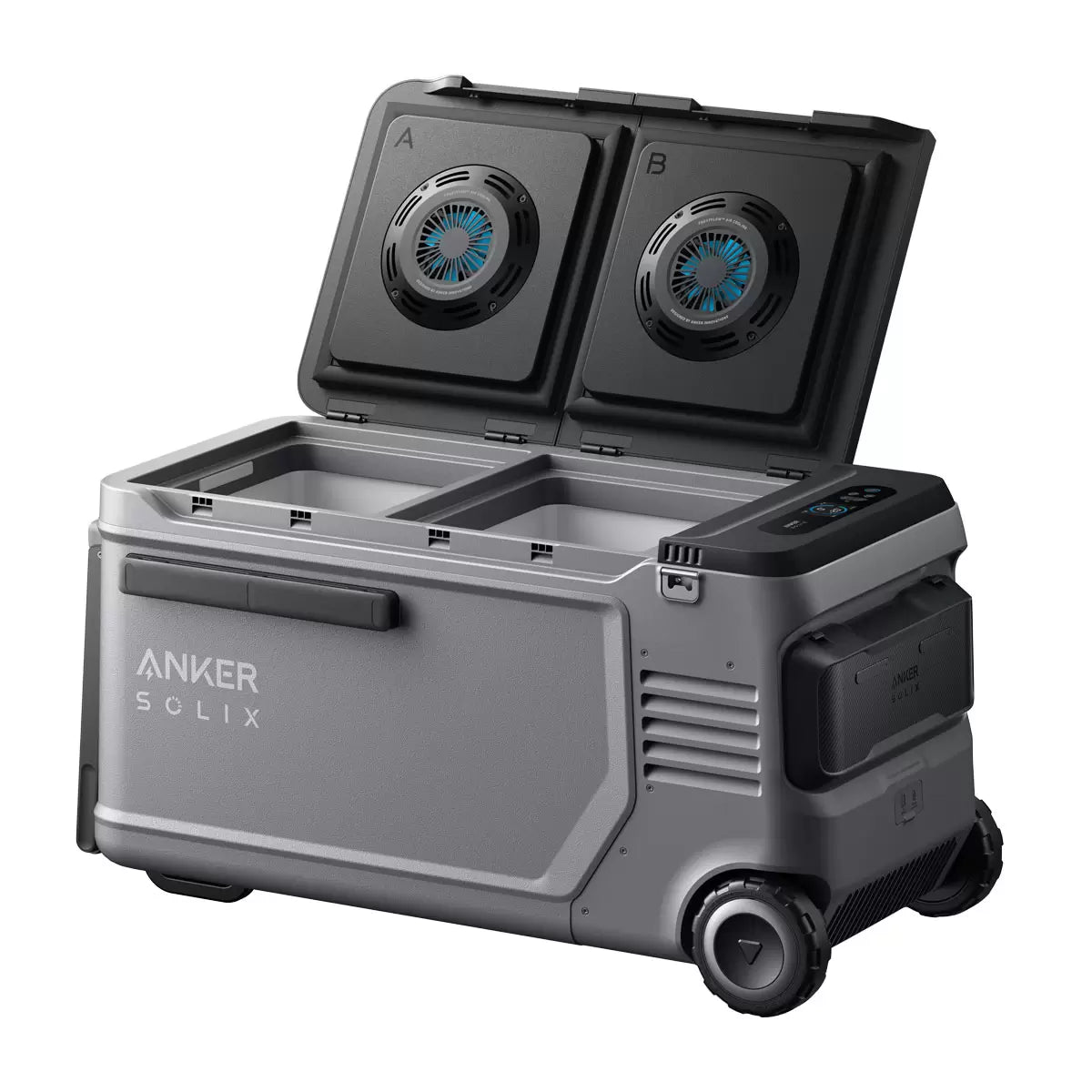 Anker Solix EverFrost 2 58L Electric Powered Cooler with 2 Batteries