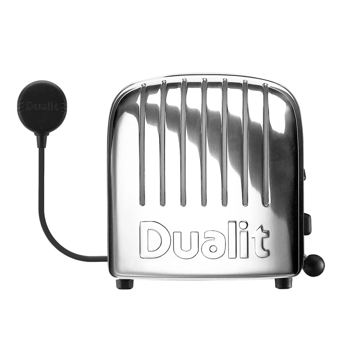 Dualit Classic 4 Slot Toaster With Sandwich Cage, Polished Stainless Steel 40590