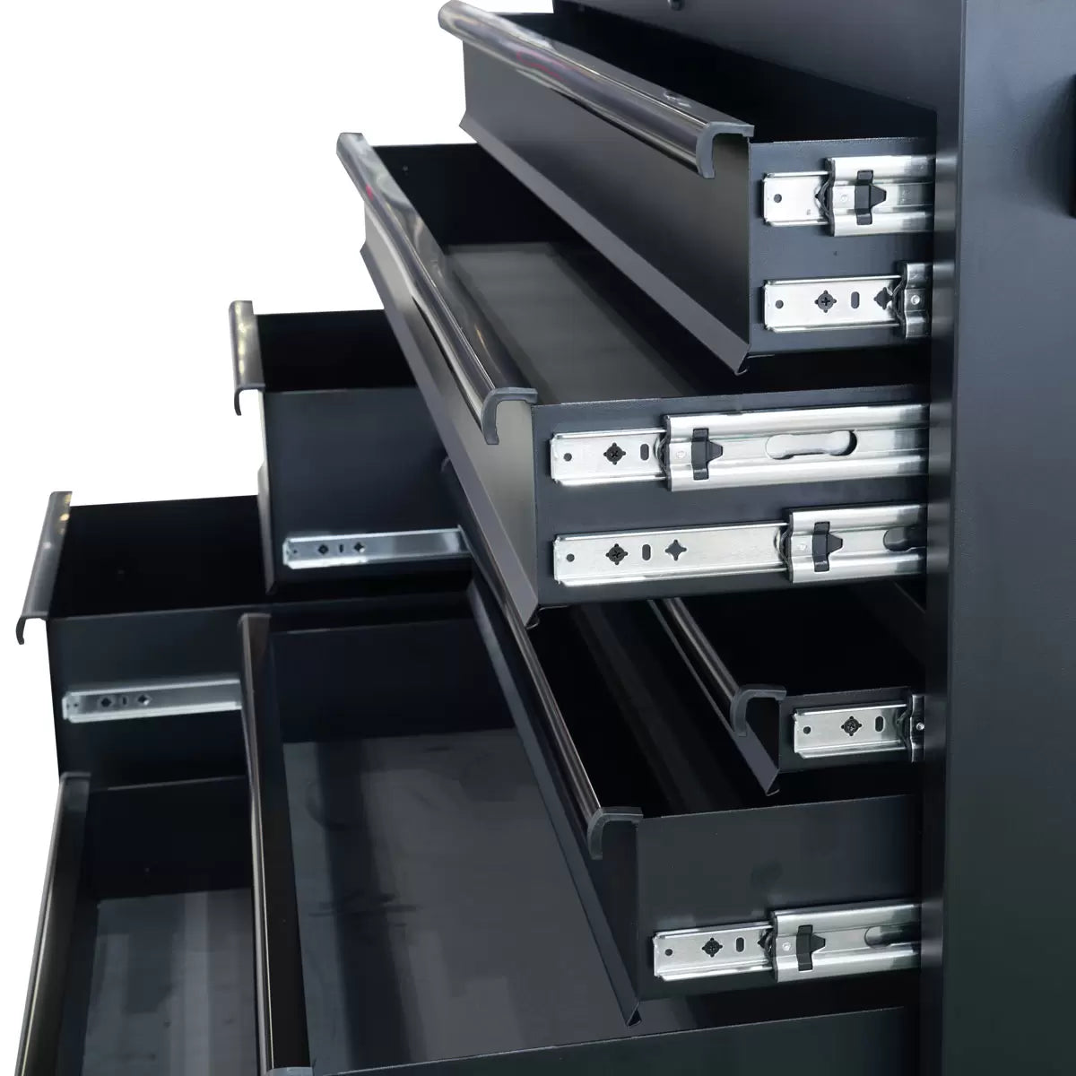 Hilka 55" (140cm) Industrial 8 Drawer Tool Trolley
