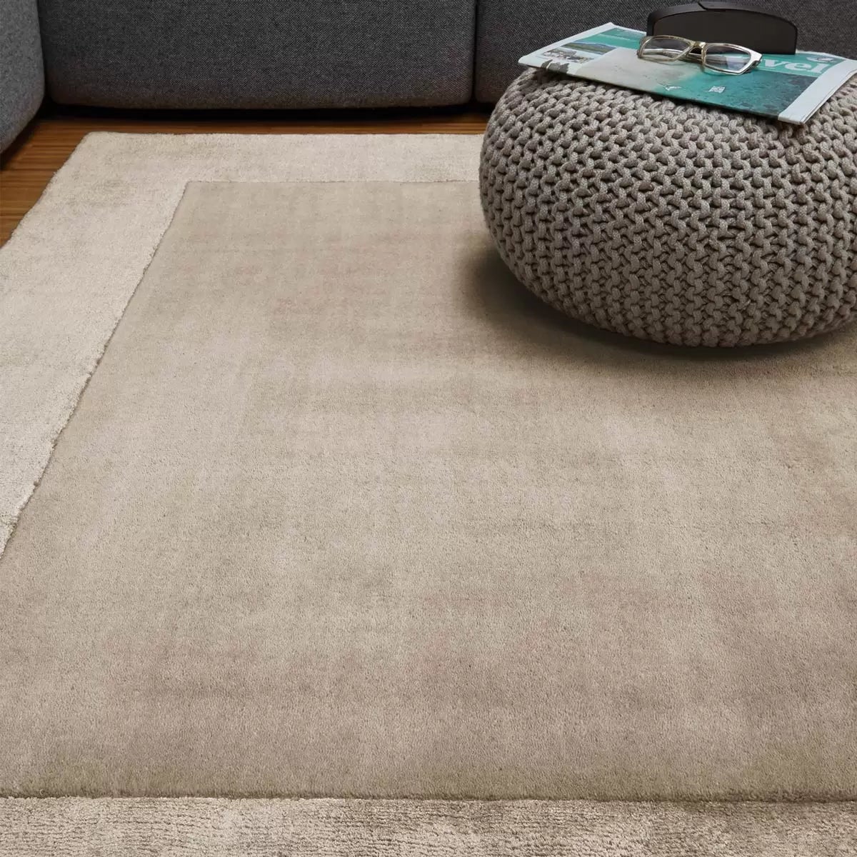 Ascot Sand Rug, 200 x 290 cm