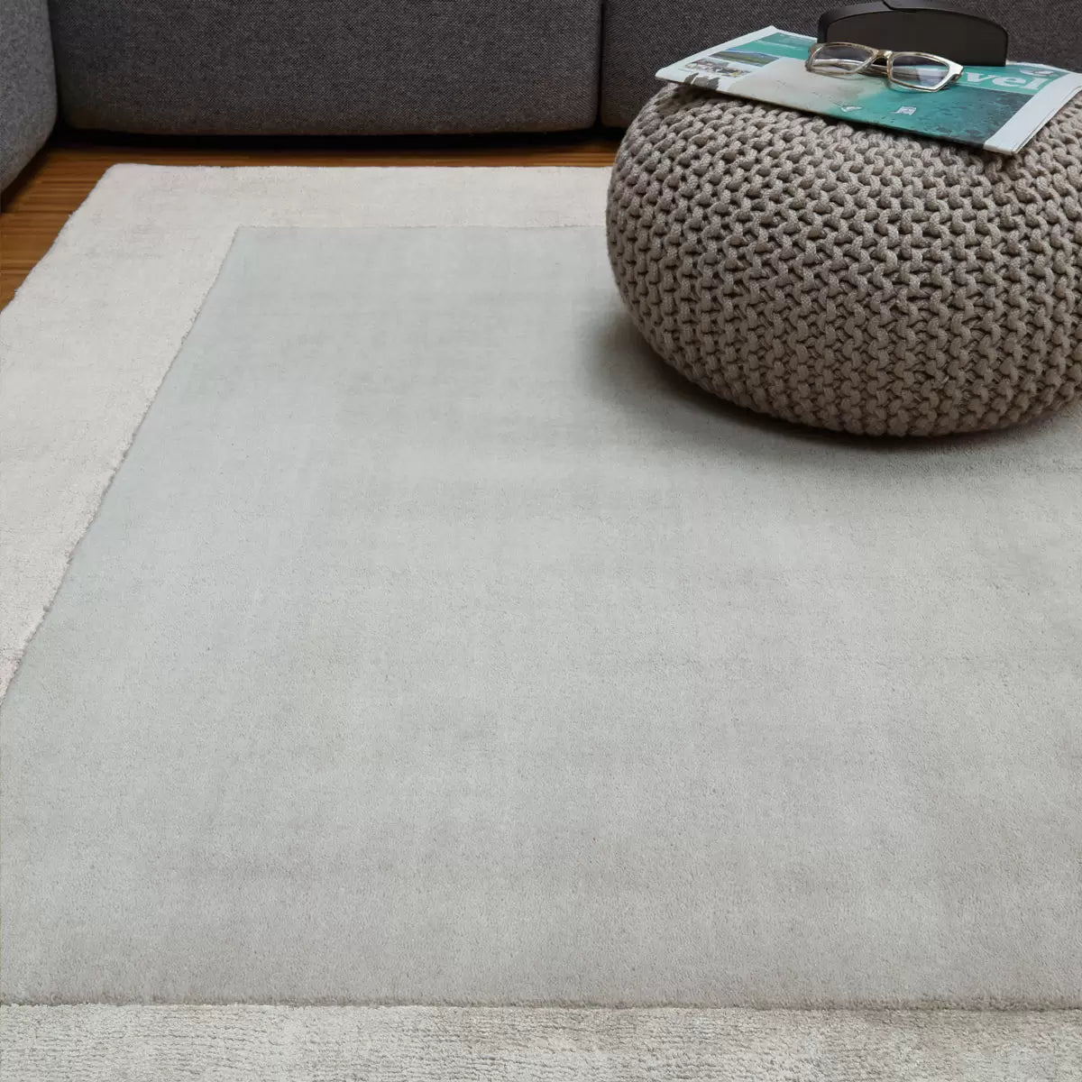 Ascot Silver Rug, in 2 Sizes