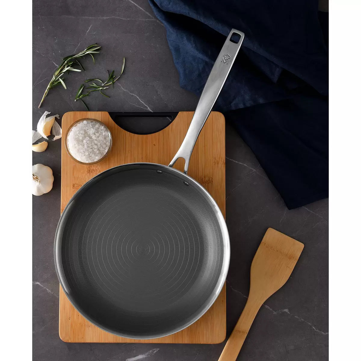 MasterPro Ceratech Ceramic Fry Pan Set, 2 Piece, view 4