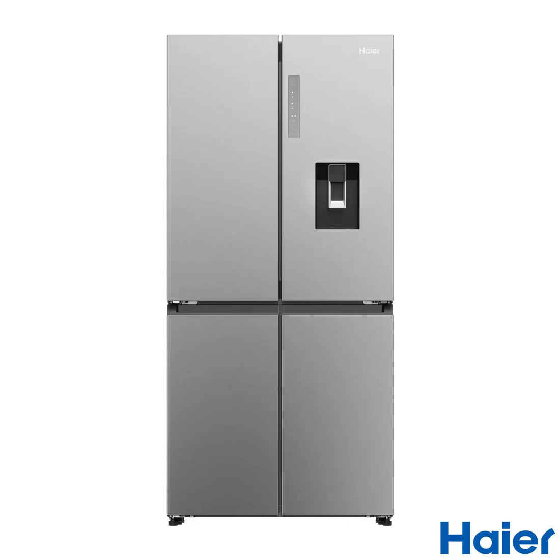 Haier Series 3 HCR3818EWMM Multi Door Fridge Freezer, E Rated in Silver