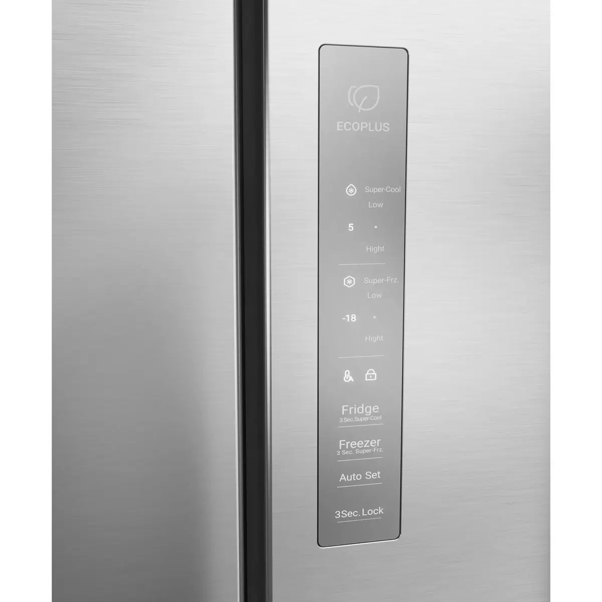 Haier Series 3 HCR3818EWMM Multi Door Fridge Freezer, E Rated in Silver