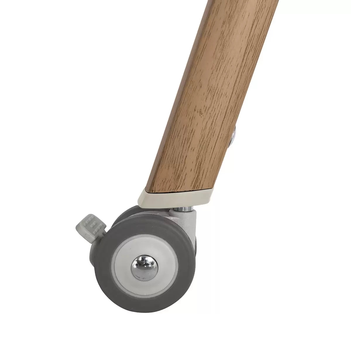 Tutti Bambini CoZee Air Bedside Rocking Crib, Walnut & Ecru