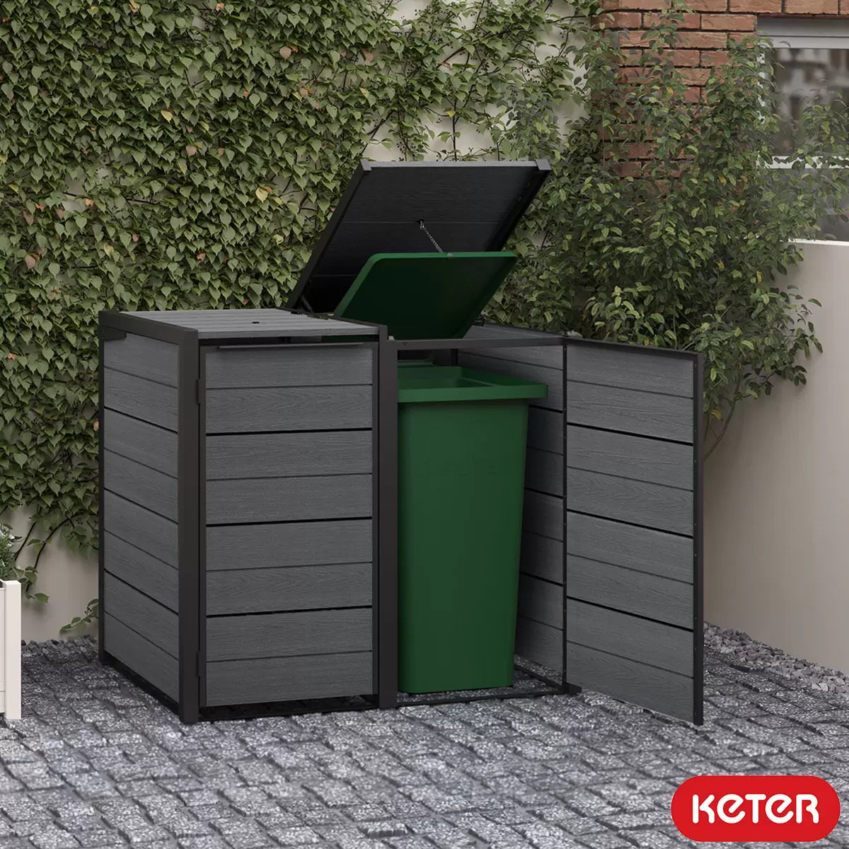 Keter Cortina Hide Away Bin Store