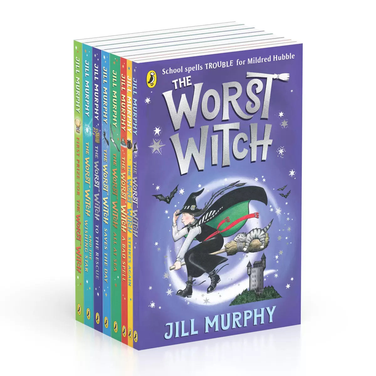 The Worst Witch by Jill Murphy x8 Book Collection