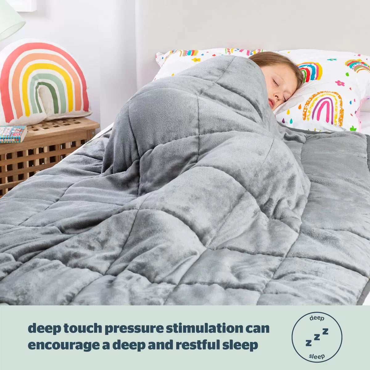 Silentnight Wellbeing Kids Weighted Blanket, 3kg, view 2