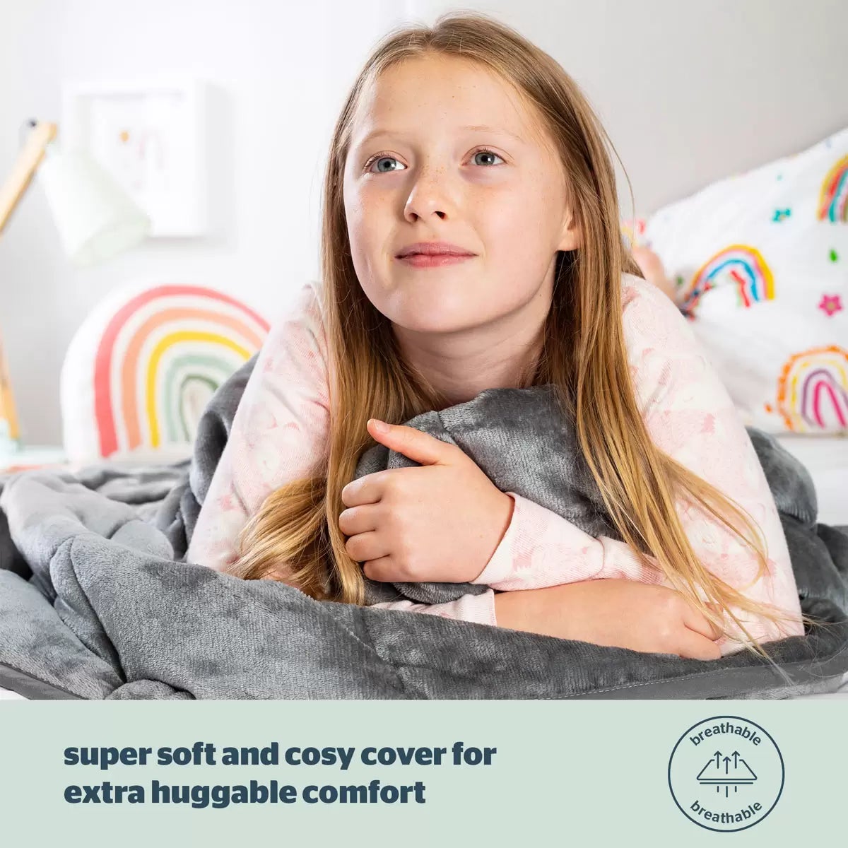 Silentnight Wellbeing Kids Weighted Blanket, 3kg, view 3