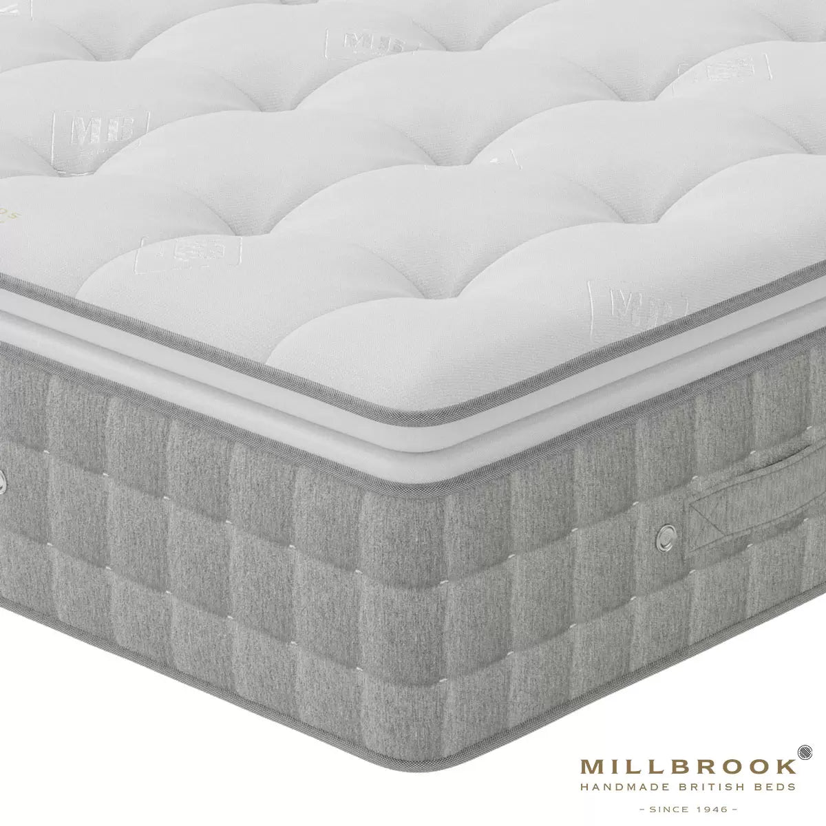 Millbrook Natural Luxury 5000 Pillowtop Mattress, 2 Firmness Ratings in 5 Sizes