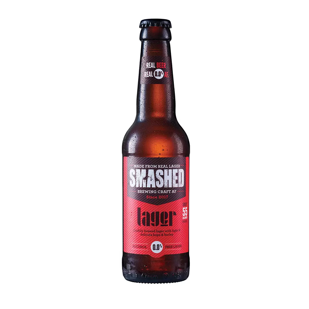 Smashed Drynks Bottles 0.0% Alcohol Free, 12 x 330ml in 5 Flavours