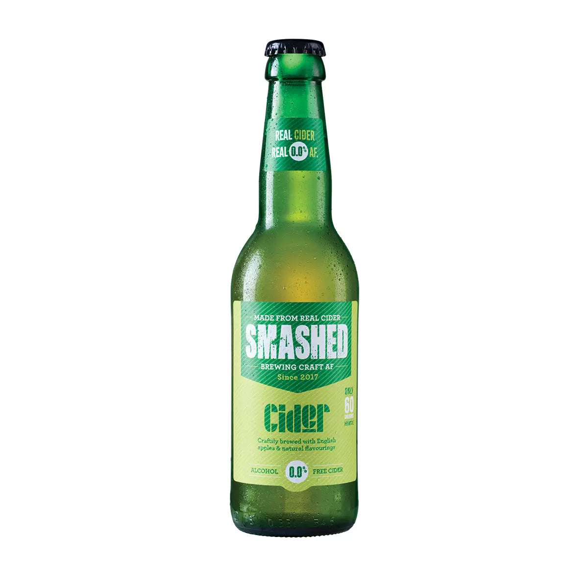 Smashed Drynks Bottles 0.0% Alcohol Free, 12 x 330ml in 5 Flavours
