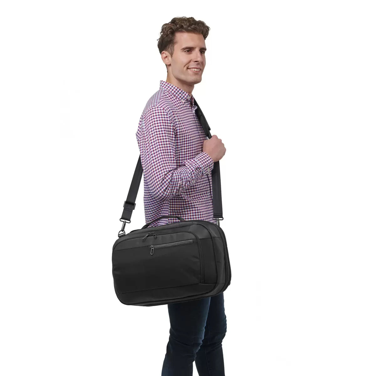 Briggs & Riley ZDX Convertible Backpack Duffle In Black