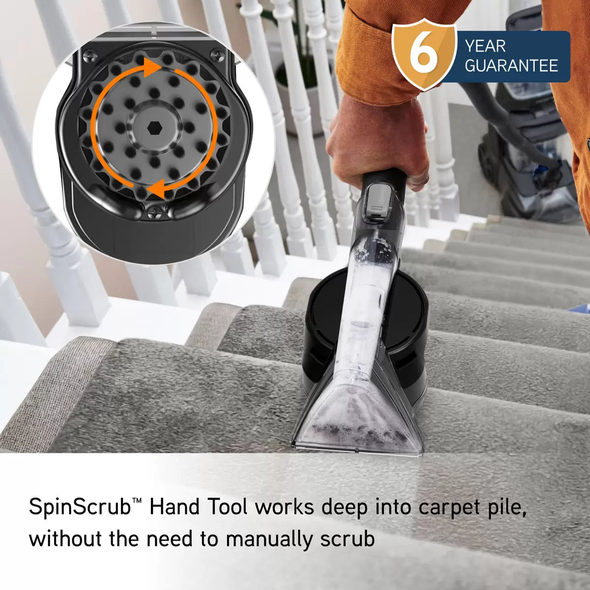 VAX SpinScrub Power Plus Carpet Washer, CDCW-SSXA