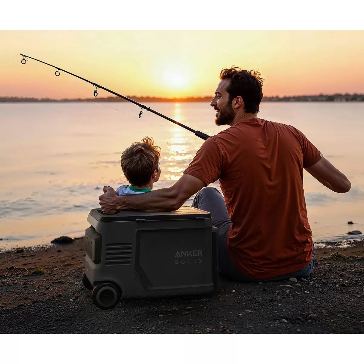 Anker Solix EverFrost 2 40L Electric Powered Cooler with Battery, view 2