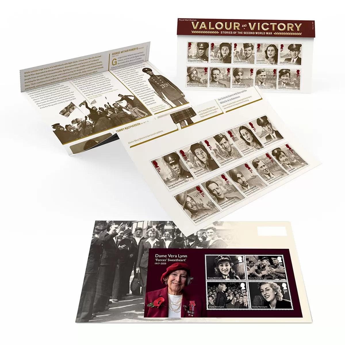 Stories of WWII Stamps Presentation Pack From Royal Mail®