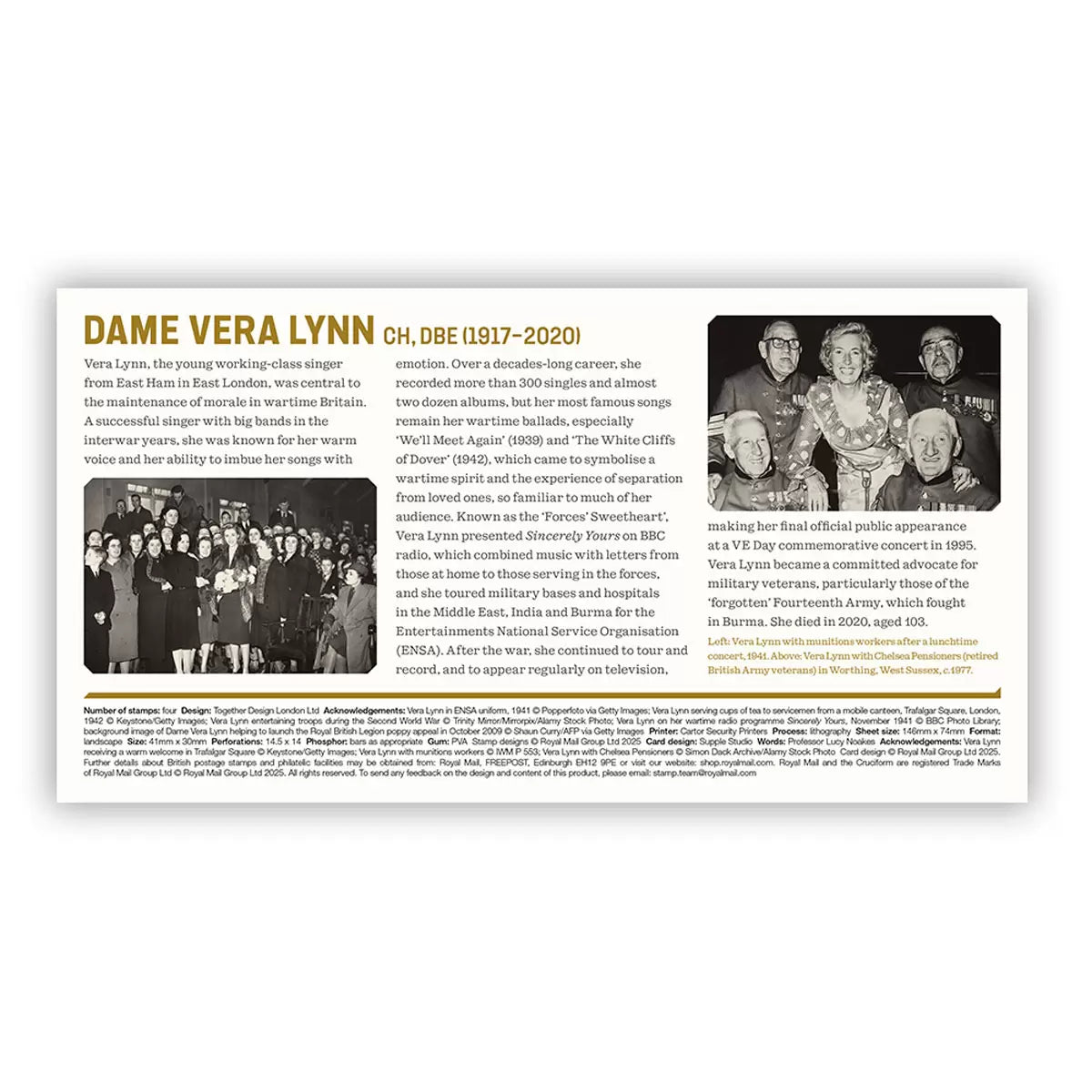 Stories of WWII Stamps Presentation Pack From Royal Mail®