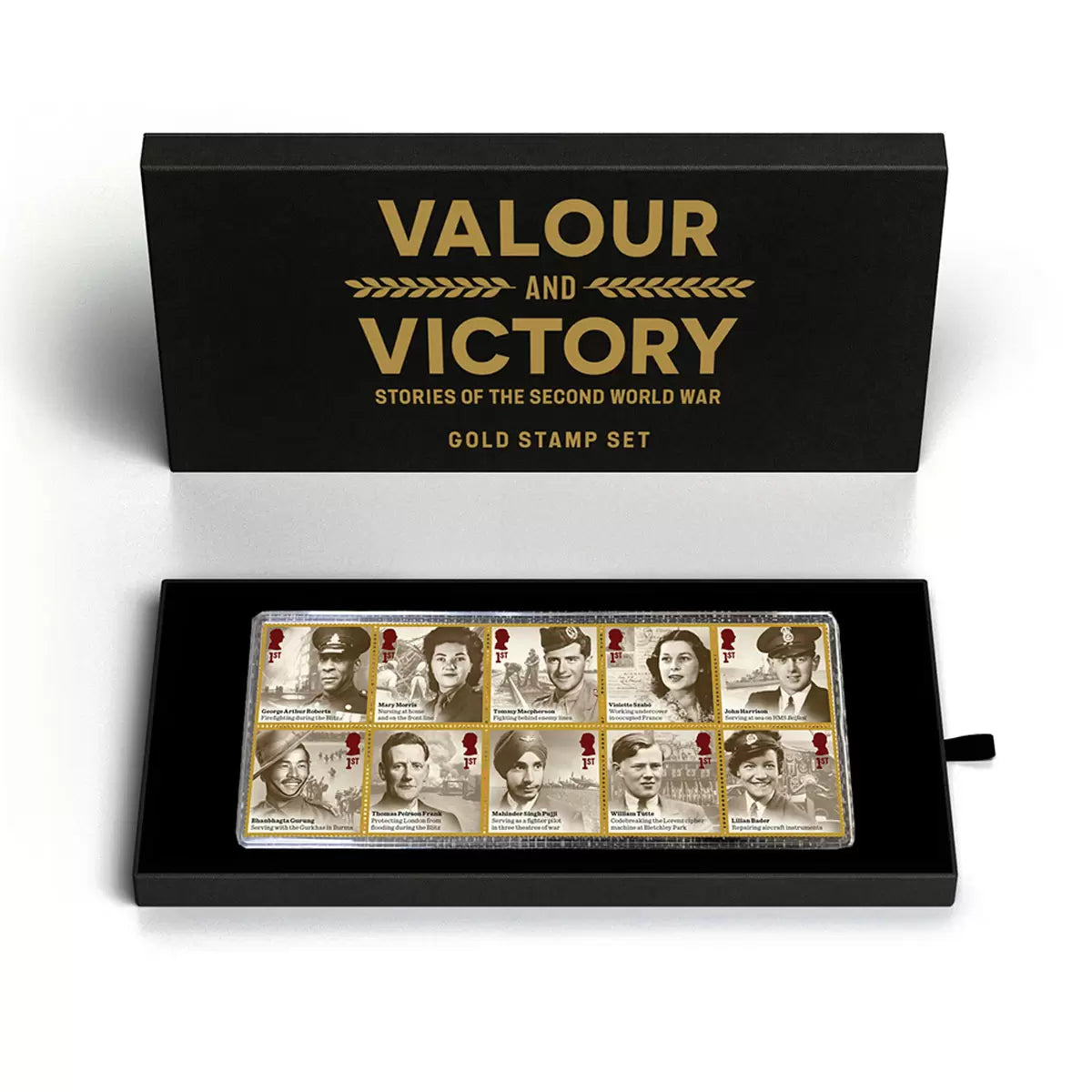 Stories of WWII Gold Stamp Set from Royal Mail®