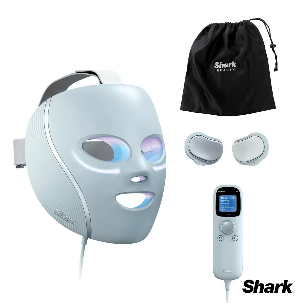 Shark CryoGlow Under-Eye Cooling & LED Anti-Ageing & Blemish Repair Mask