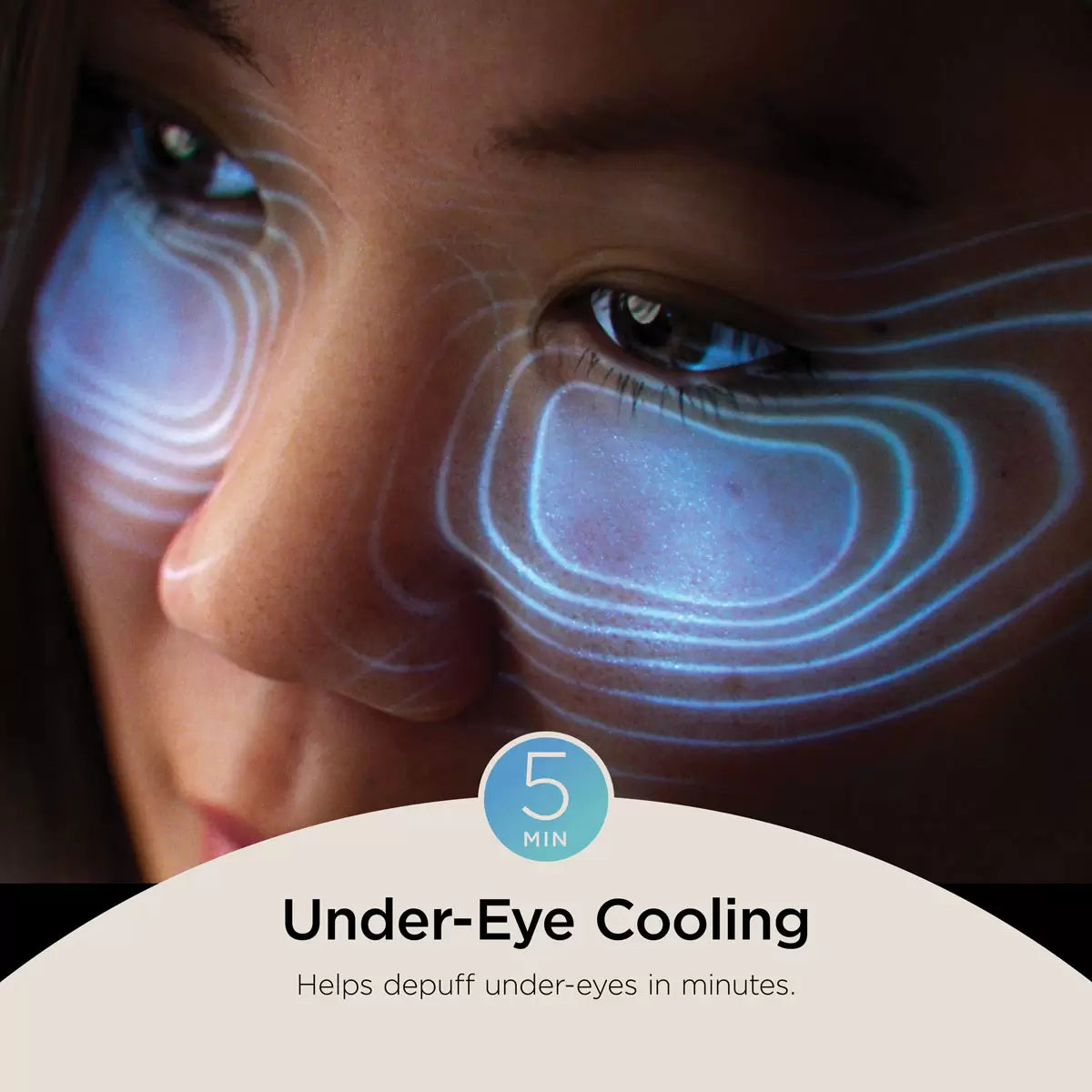 Shark CryoGlow Under-Eye Cooling & LED Anti-Ageing & Blemish Repair Mask