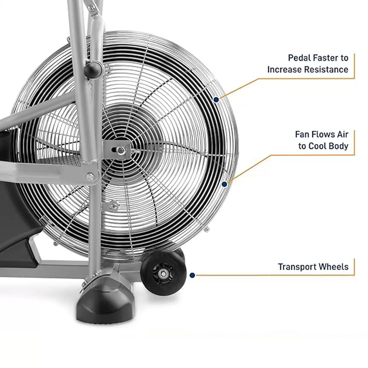 Marcy AIR-1 Deluxe Dual Action Fan Bike