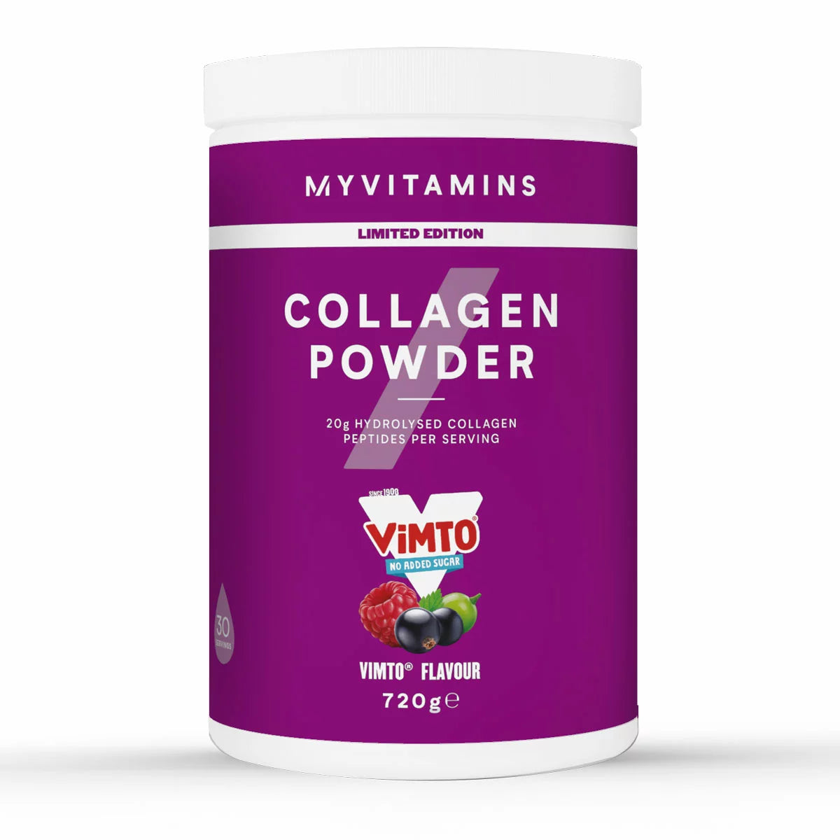 MyVitamins Clear Collagen Powder Vimto, 720g