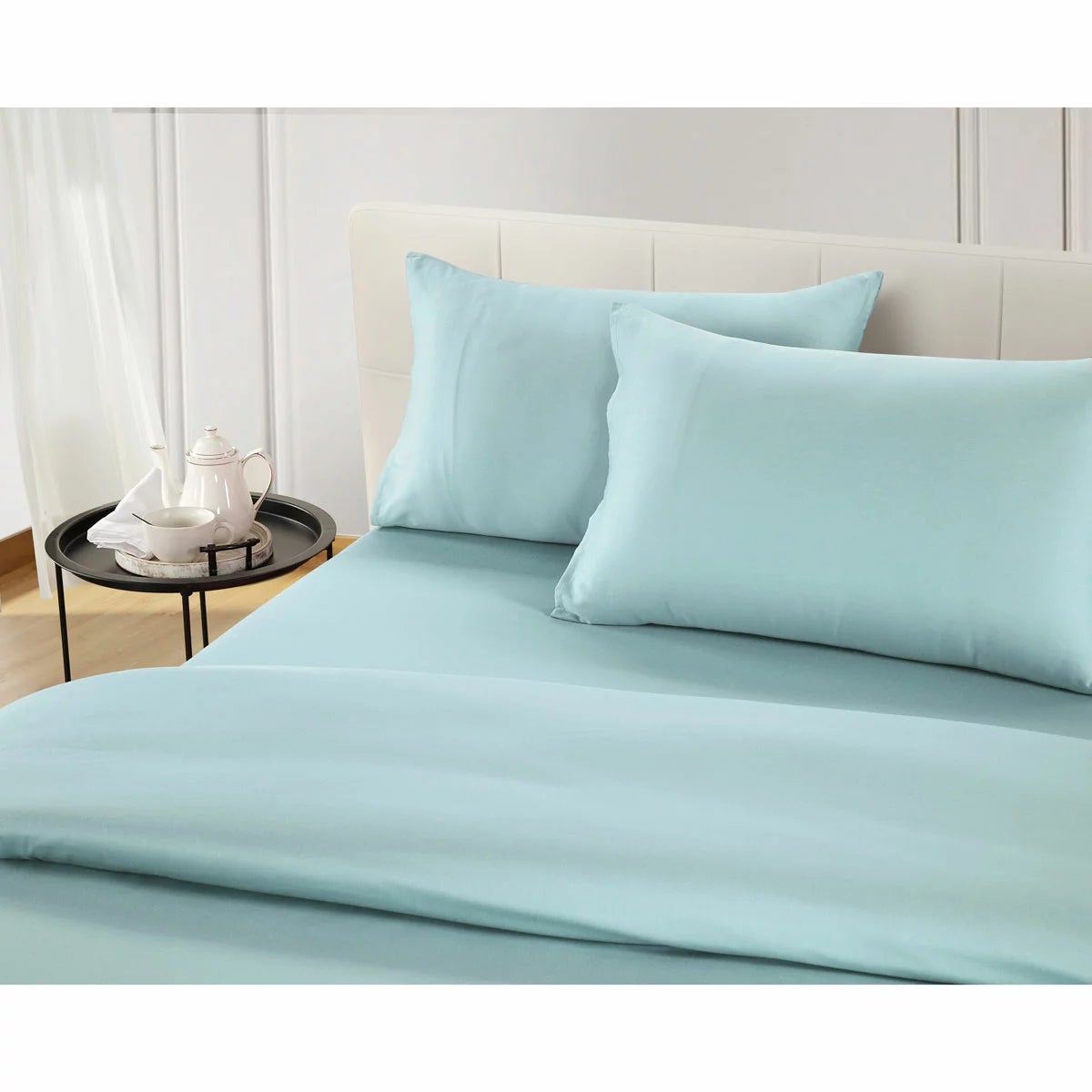 Welhome 500 Thread Count Lyocell Cotton Blend Duvet Set, King, view 6