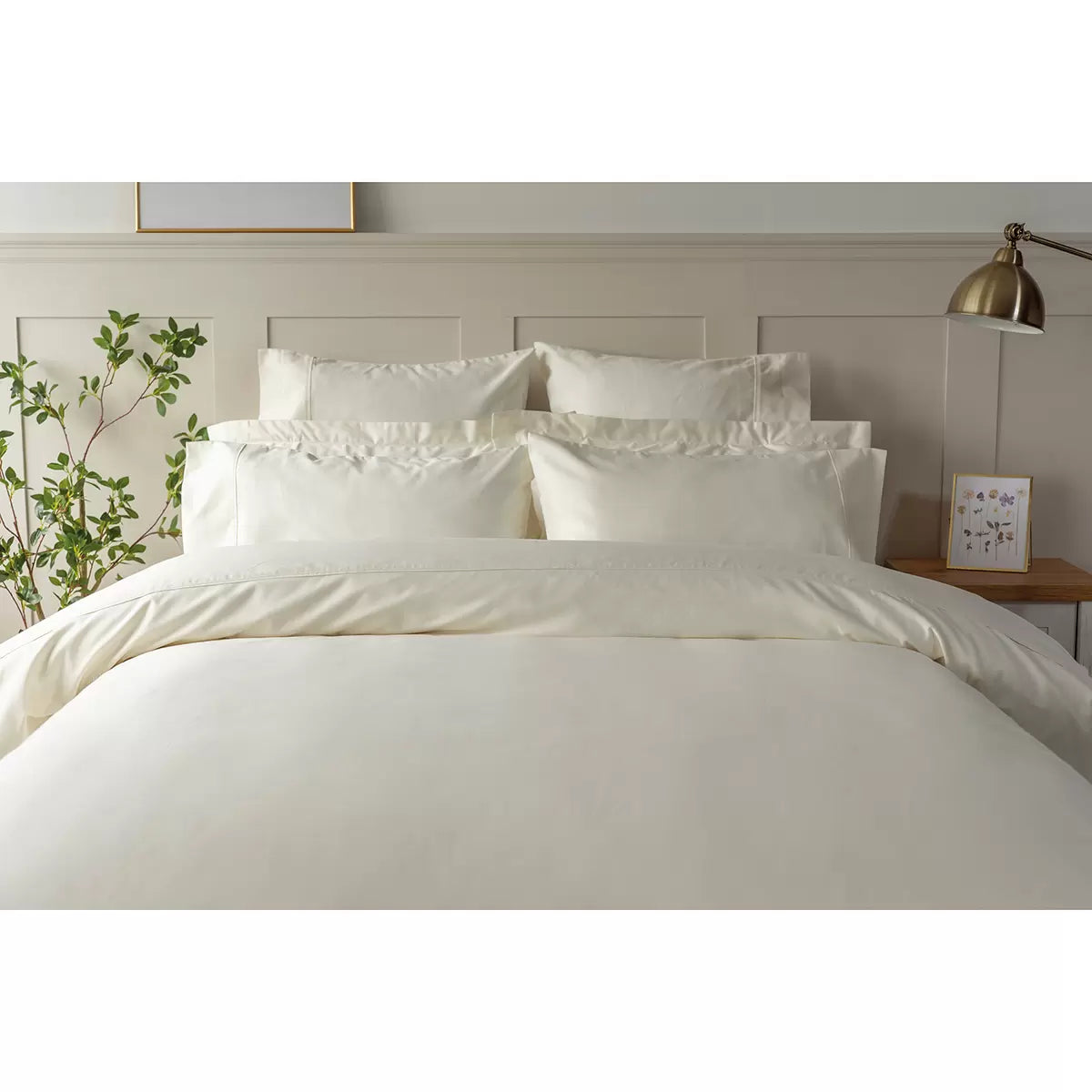 Belledorm 600 Thread Count Cotton Pillowcase Pair