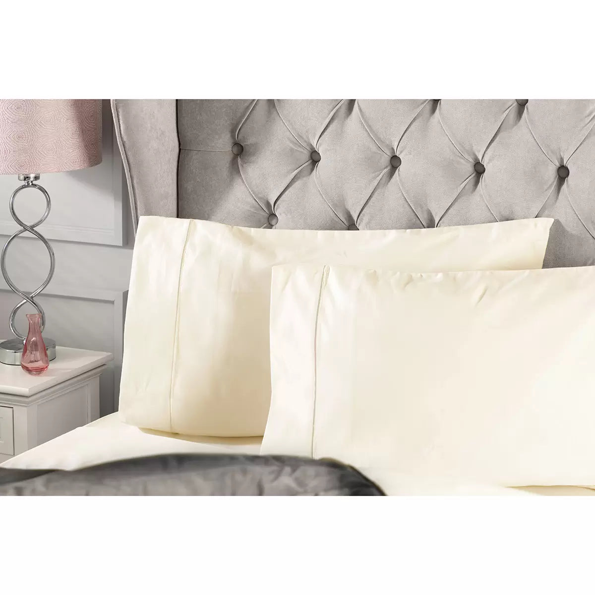 Belledorm Pure Egyptian Cotton Sateen 1000 Thread Count Bedding Bundle in 4