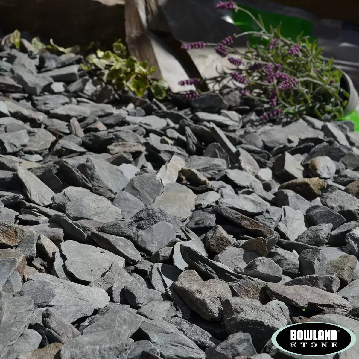 Bowland Stone Green Slate (750kg Bulk Bag)