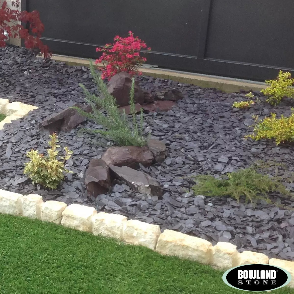 Bowland Stone Plum Slate (750kg Bulk Bag)