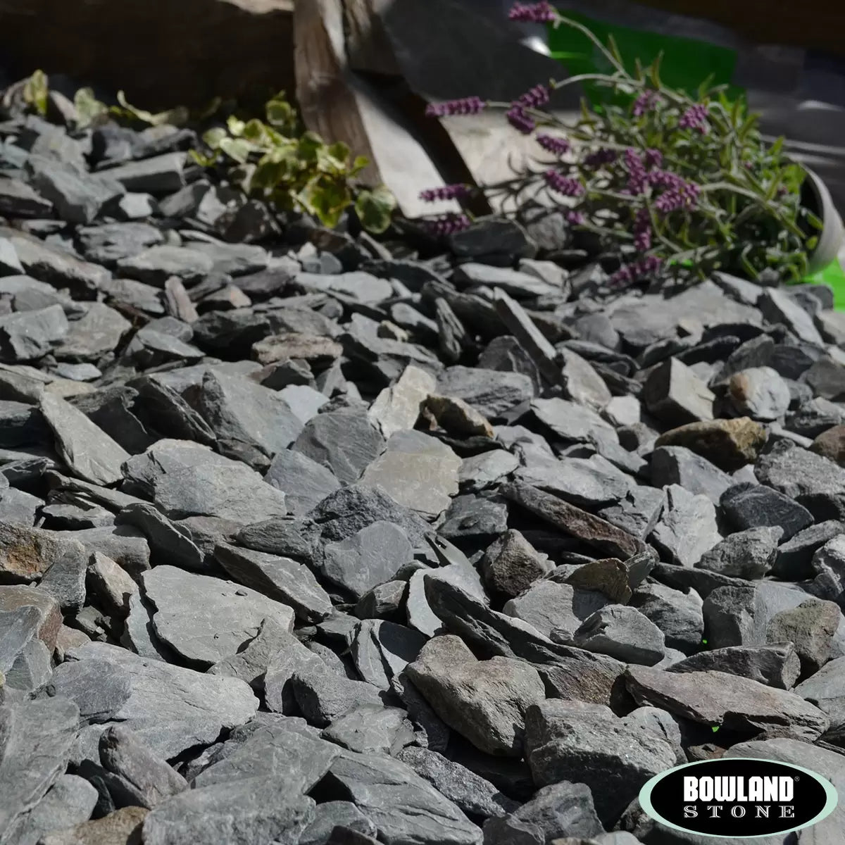 Bowland Stone Green Slate (750kg Bulk Bag)