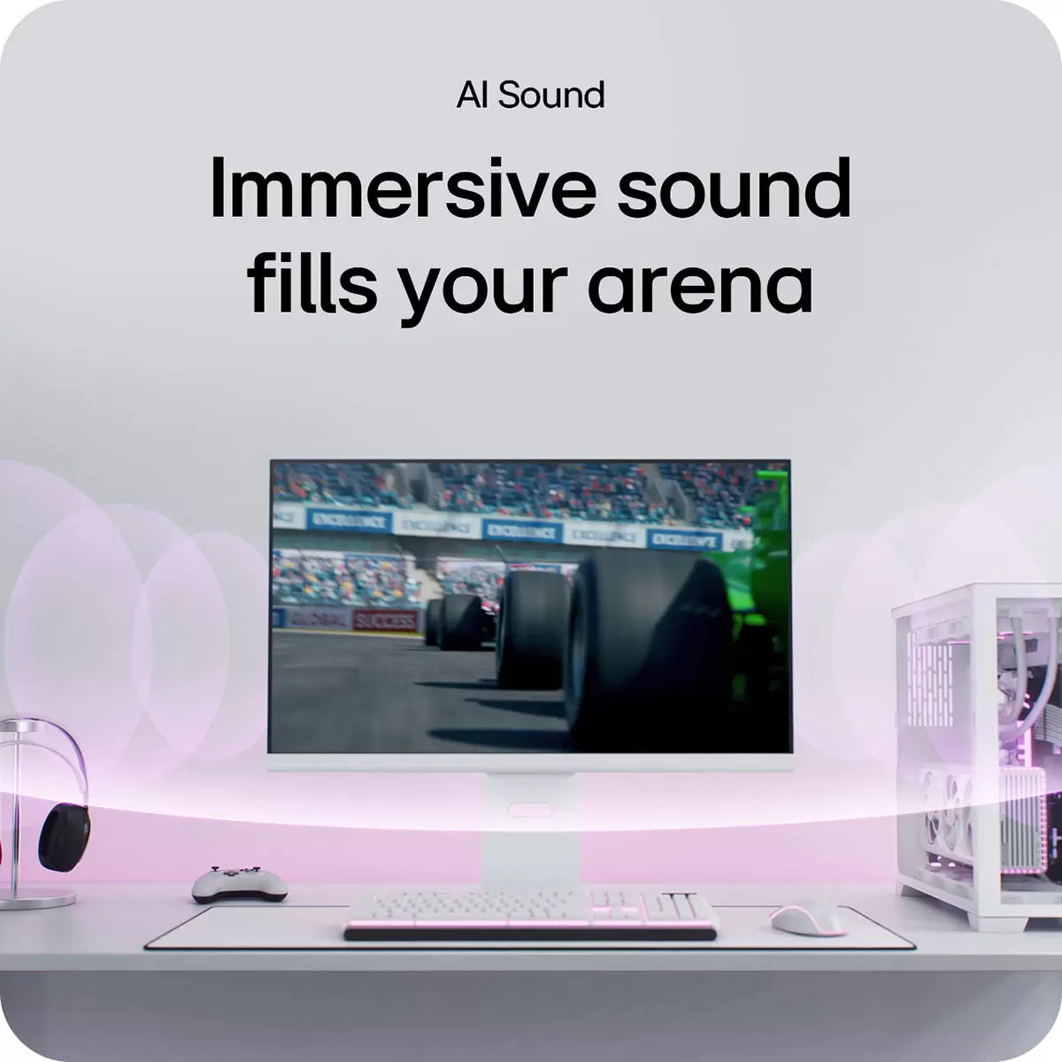 LG UltraGear 32 Inch 4K Ultra HD 144Hz IPS Smart Gaming Monitor, 32G810SA-W