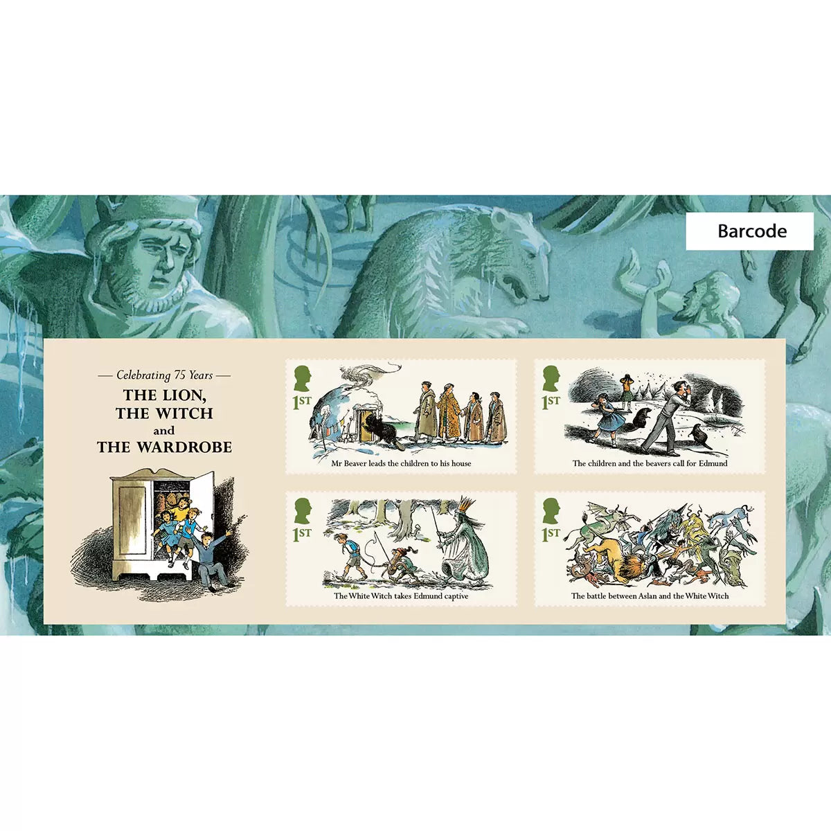 The Chronicles of Narnia Stamps Presentation Pack from Royal Mail®