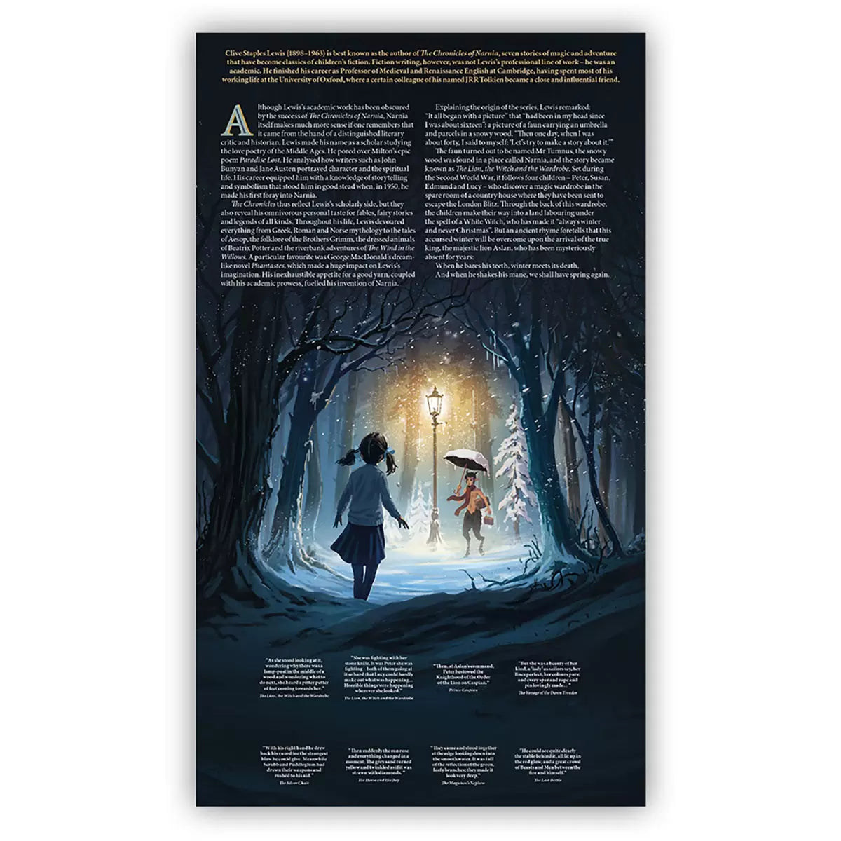 The Chronicles of Narnia Stamps Presentation Pack from Royal Mail®