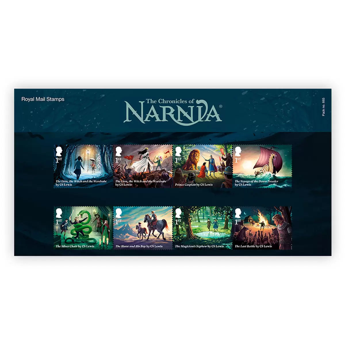 The Chronicles of Narnia Stamps Presentation Pack from Royal Mail®