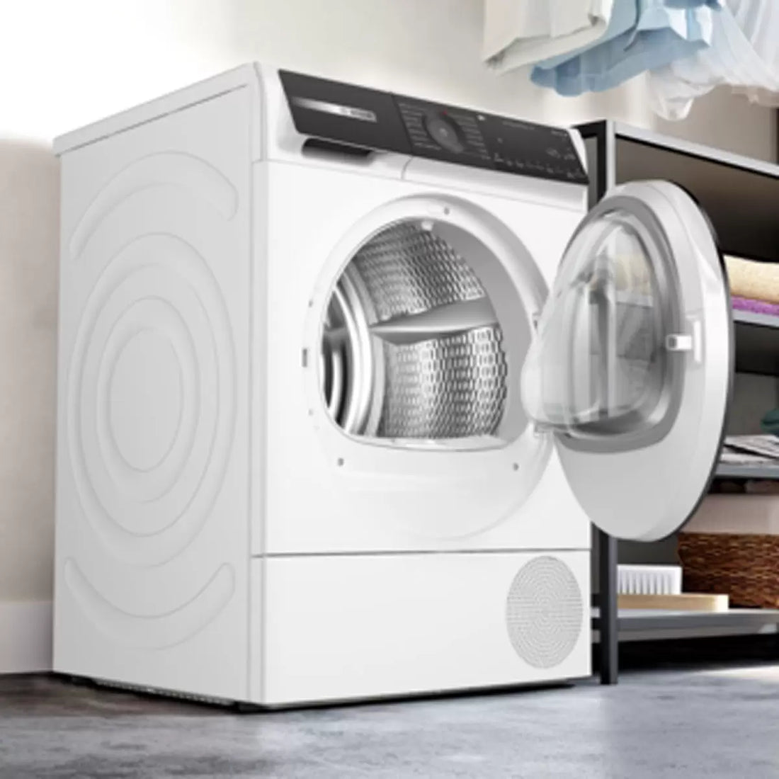 Bosch WQH246D9GB, Series 6, 9kg Heat Pump Tumble Dryer A+++ Rating White