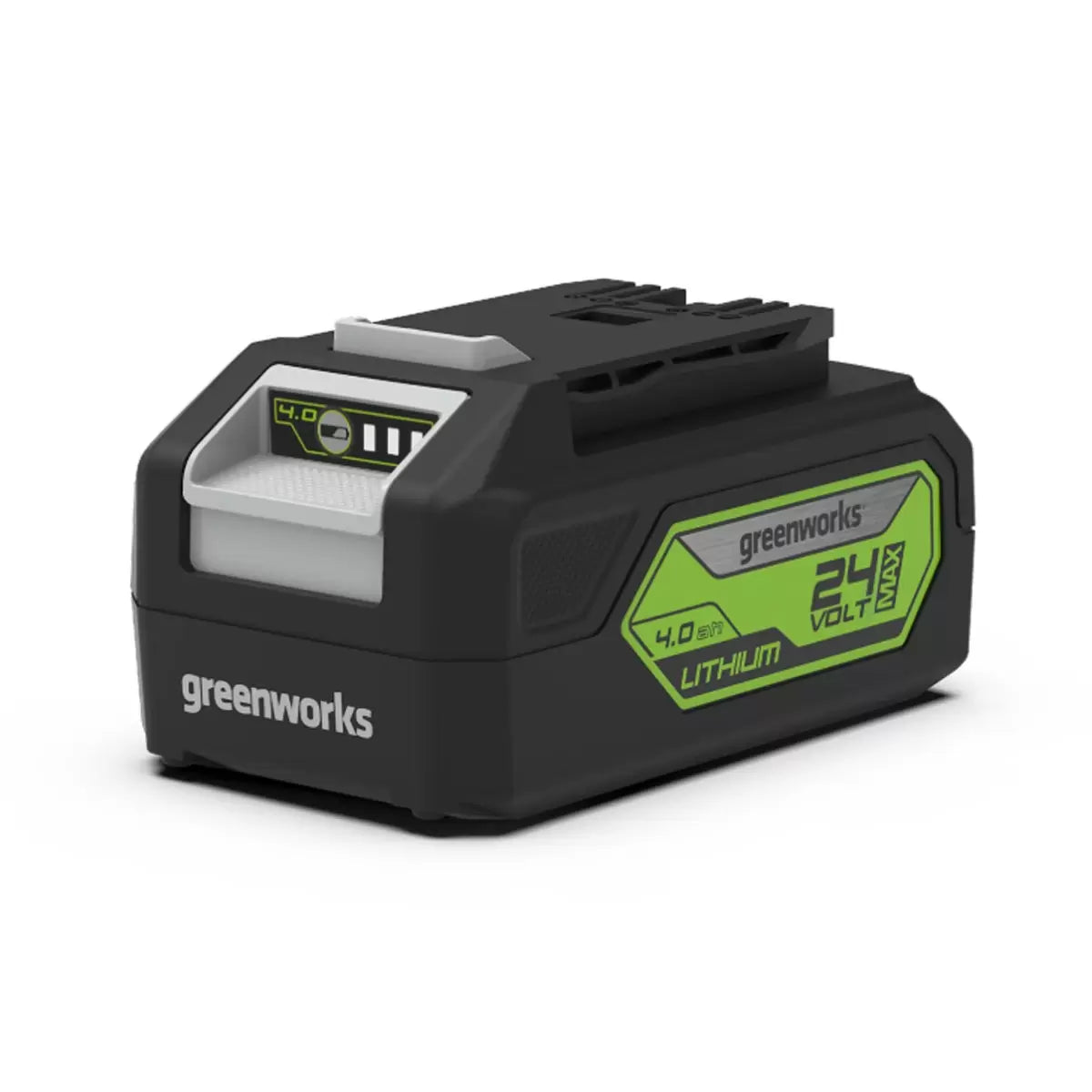 Greenworks 48V 41cm Cordless Lawn Mower + 2 x 24V (4Ah) Batteries + Dual Charger