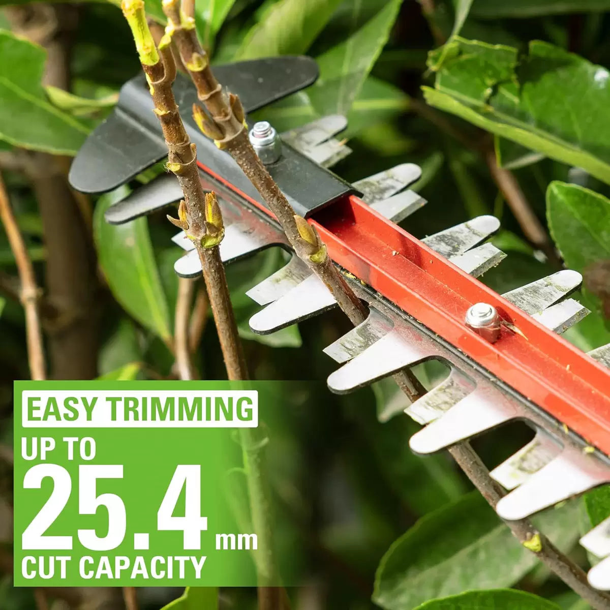 Greenworks 24V 61cm Cordless Brushless Hedge Trimmer + 24V (2Ah) Battery &